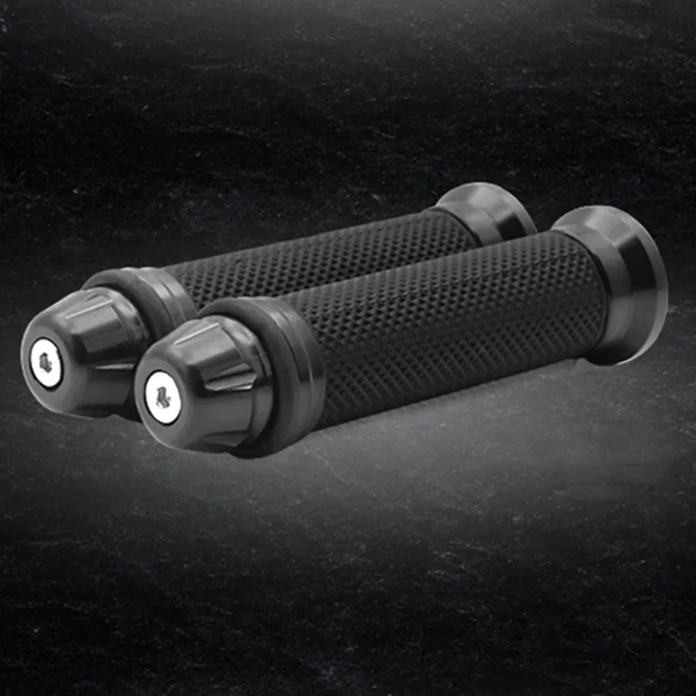 1 Pair 7/8'' Anti-Slip Motorcycle grips hand Handlebar Bar Grips Bicycle Rubber Mountain Cycle Handle Handlebar Bar Grips
