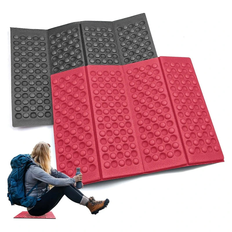 1PC Lightweight Waterproof Foldable Mini Kneeling And Seat Cushion XPE Foam Folding Mat Sitting Pad For Outdoor Activities