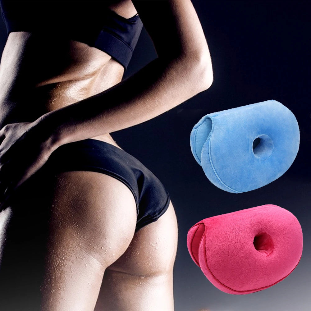 Multifunction Dual Comfort Orthopedic Cushion Pelvis Pillow Memory Foam Hip Lift Hips Up Seat Cushion for Pressure Relief