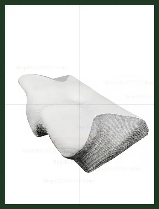 Cervical Support Pillow Memory Foam Neck Pillow for Pain Relief Non Collapse Ergonomic Pillow for Sleeping Travel Home Use