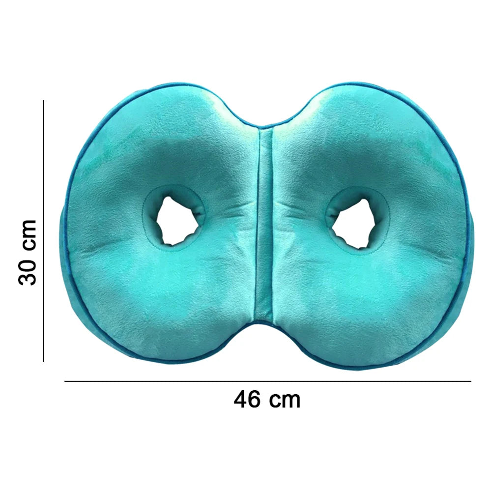 Multifunction Dual Comfort Orthopedic Cushion Pelvis Pillow Memory Foam Hip Lift Hips Up Seat Cushion for Pressure Relief