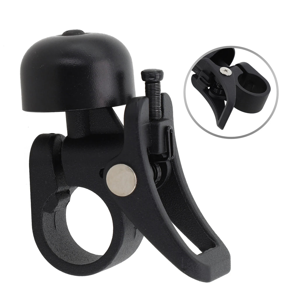Electric Scooter Small Bell 6x4x3cm Stainless Steel Black Bell For Xiaomi 1S/PRO For M365 Scooters Acessories