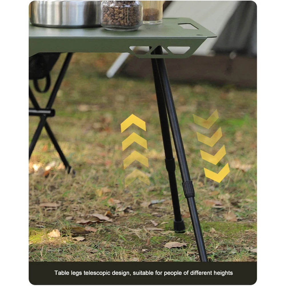 Folding Workbench Legs Metal Foldable Furniture Legs Adjustable Height Coffee Table Legs Camping Equipment Outdoor Travel