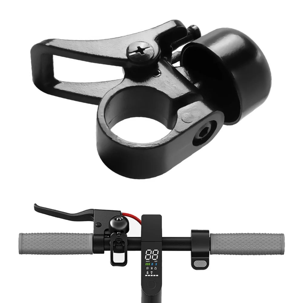 Electric Scooter Small Bell 6x4x3cm Stainless Steel Black Bell For Xiaomi 1S/PRO For M365 Scooters Acessories