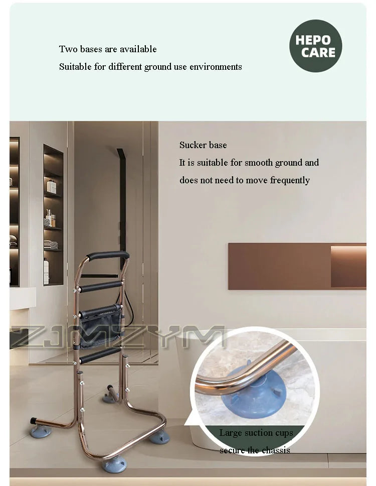 Mobile Get Up Booster Railing Sofa Stand Up Assist Frame Armrest Adjustable Height Chair Lift Assist Devices For Seniors Adults