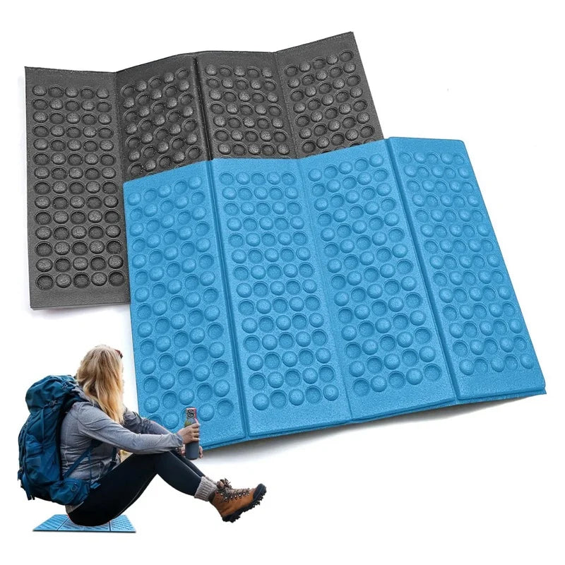 1PC Lightweight Waterproof Foldable Mini Kneeling And Seat Cushion XPE Foam Folding Mat Sitting Pad For Outdoor Activities