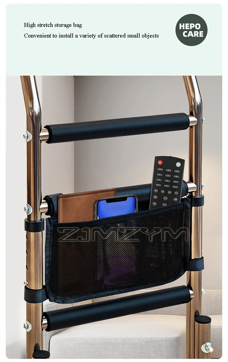 Mobile Get Up Booster Railing Sofa Stand Up Assist Frame Armrest Adjustable Height Chair Lift Assist Devices For Seniors Adults