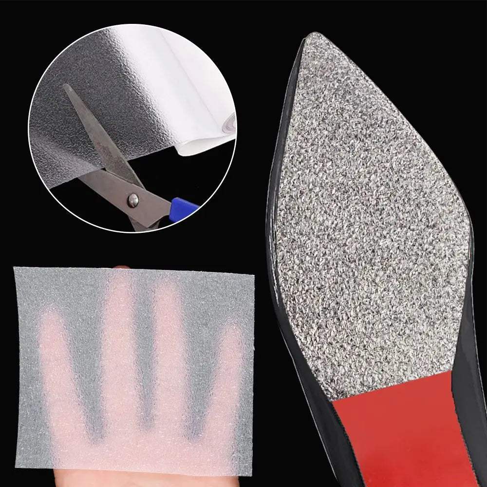New Non-slip Self-Adhesive Anti-Slip Stick Shoe Grip Rubber Sole Protectors Outsole Insoles for High Heels Sneakers