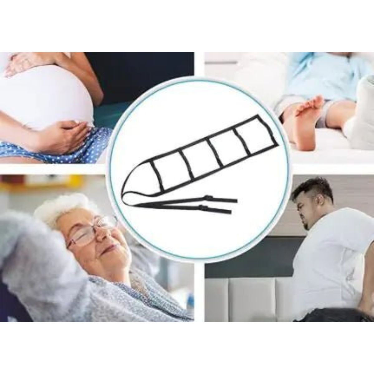 BedLifter® – Correa de Asistencia para Levantarse de la Cama con 5 Empuñaduras - paraelabuelo.com