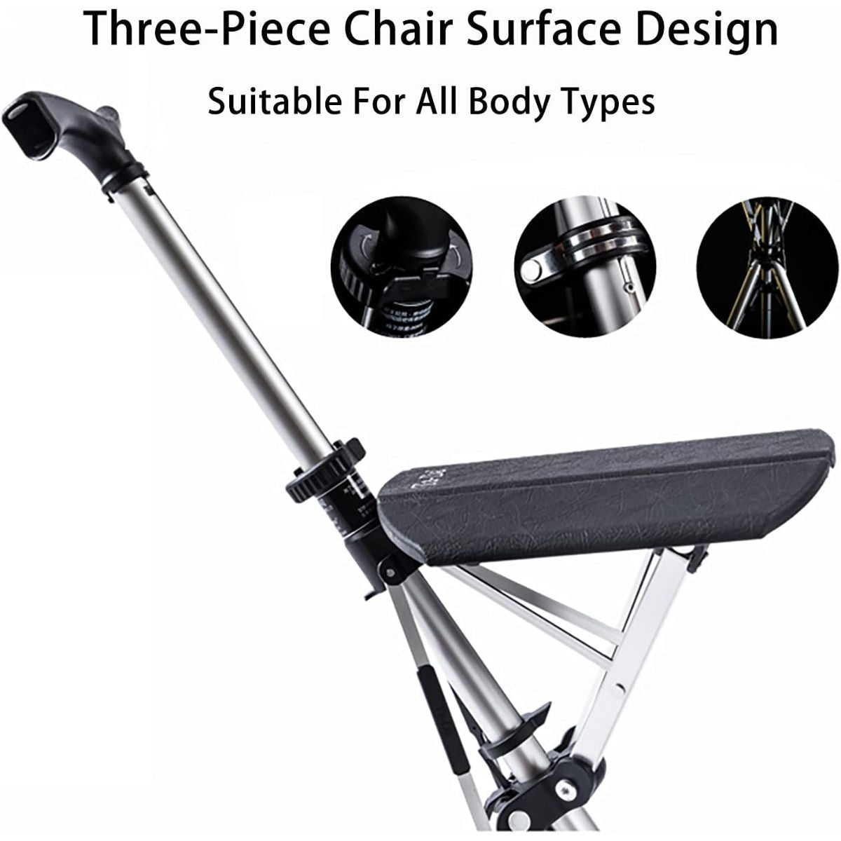 DualRest® – Bastón con Asiento Ergonómico Plegable (Soporta hasta 100 kg) - paraelabuelo.com