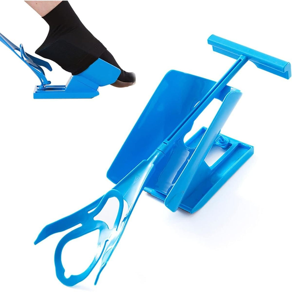 EasySock® – Asistente para Medias y Calzador 2 en 1 (Diseño Ergonómico) - paraelabuelo.com