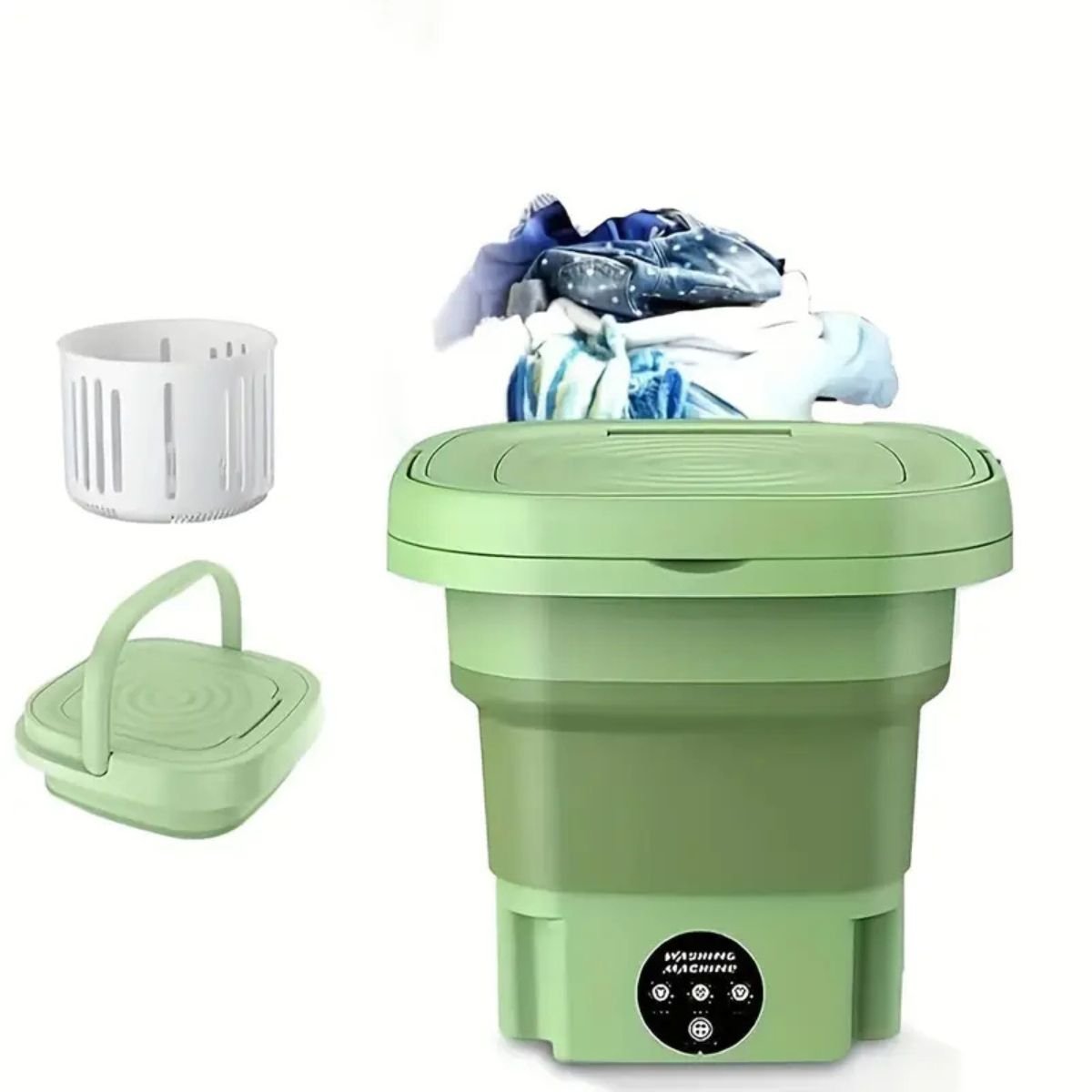 MiniWash® – Lavadora Plegable Portátil para Ropa Delicada (Adultos Mayores y Bebés) - paraelabuelo.com