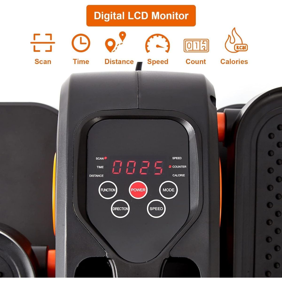 SmartStep® – Elíptica Compacta Eléctrica Bajo Escritorio con Control Remoto - paraelabuelo.com
