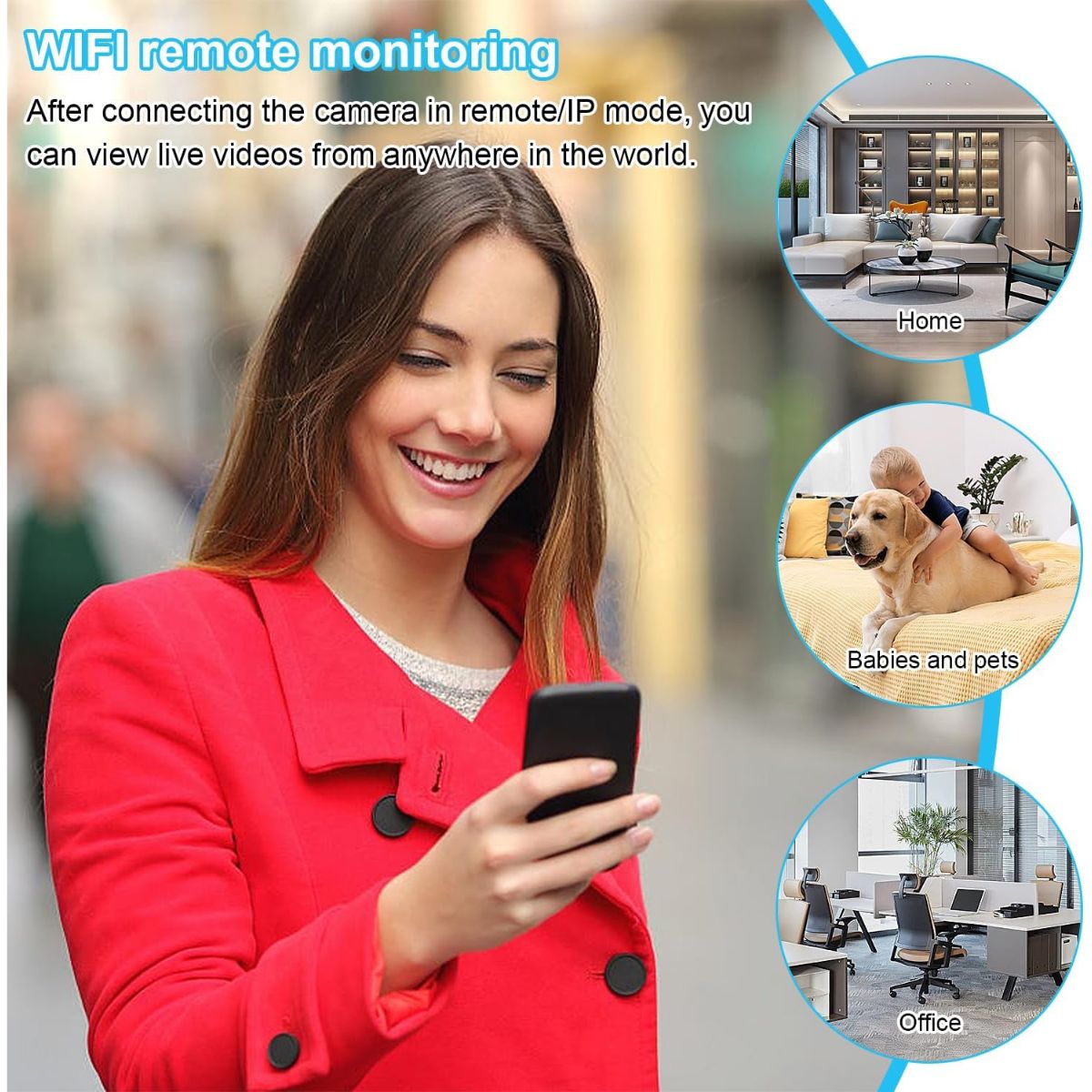 X5 StealthCam® – Mini Cámara de Seguridad WiFi 1080P con Visión Nocturna - paraelabuelo.com