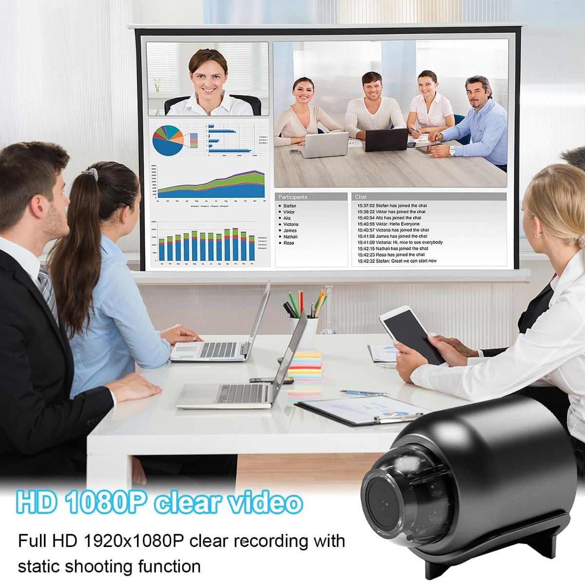 X5 StealthCam® – Mini Cámara de Seguridad WiFi 1080P con Visión Nocturna - paraelabuelo.com