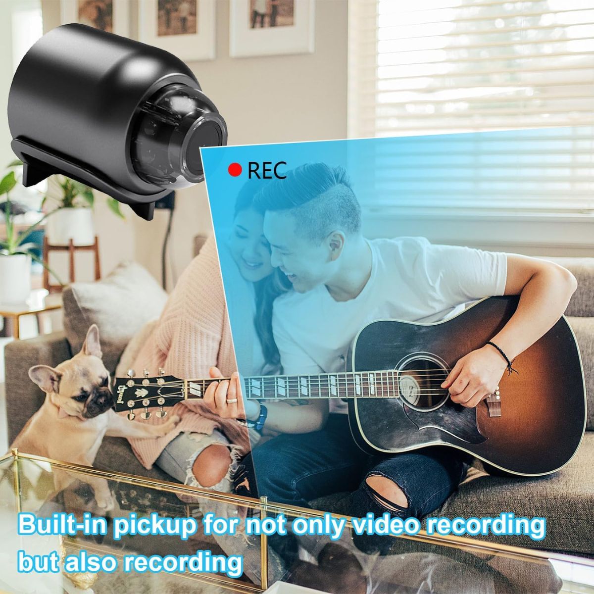 X5 StealthCam® – Mini Cámara de Seguridad WiFi 1080P con Visión Nocturna - paraelabuelo.com